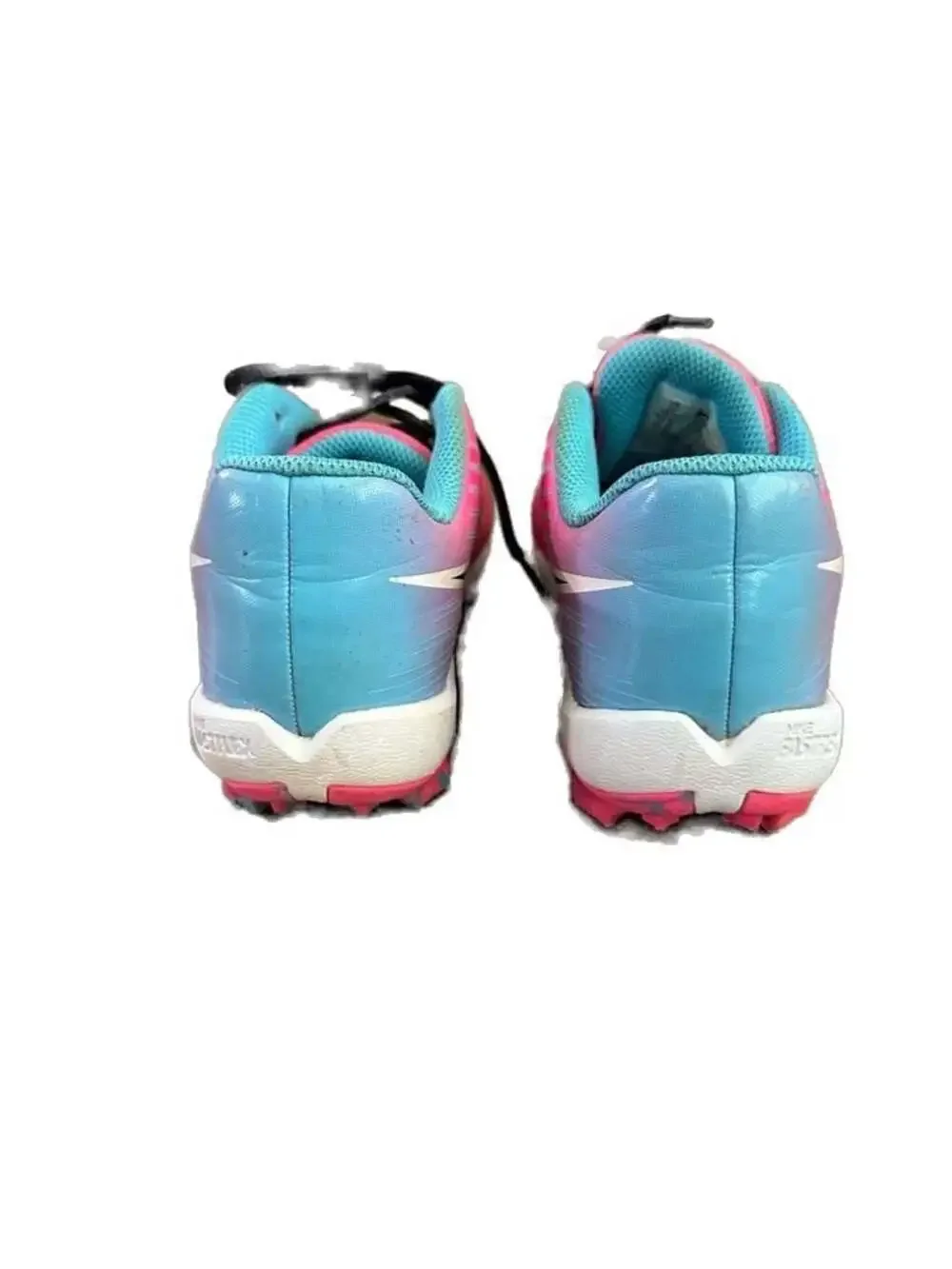 Nike Hyperdiamond 3 Keystone Youth Softball Cleats Pink/Blue Size 1Y